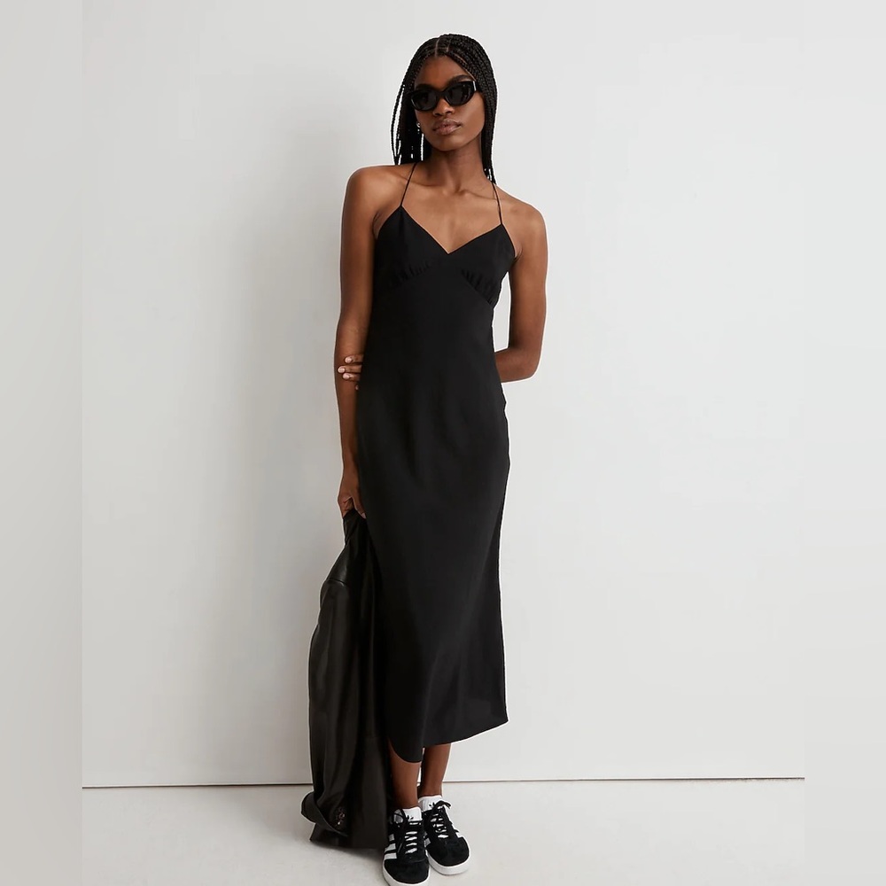 Madewell The Layton Midi Slip Dress Size 12 NWT